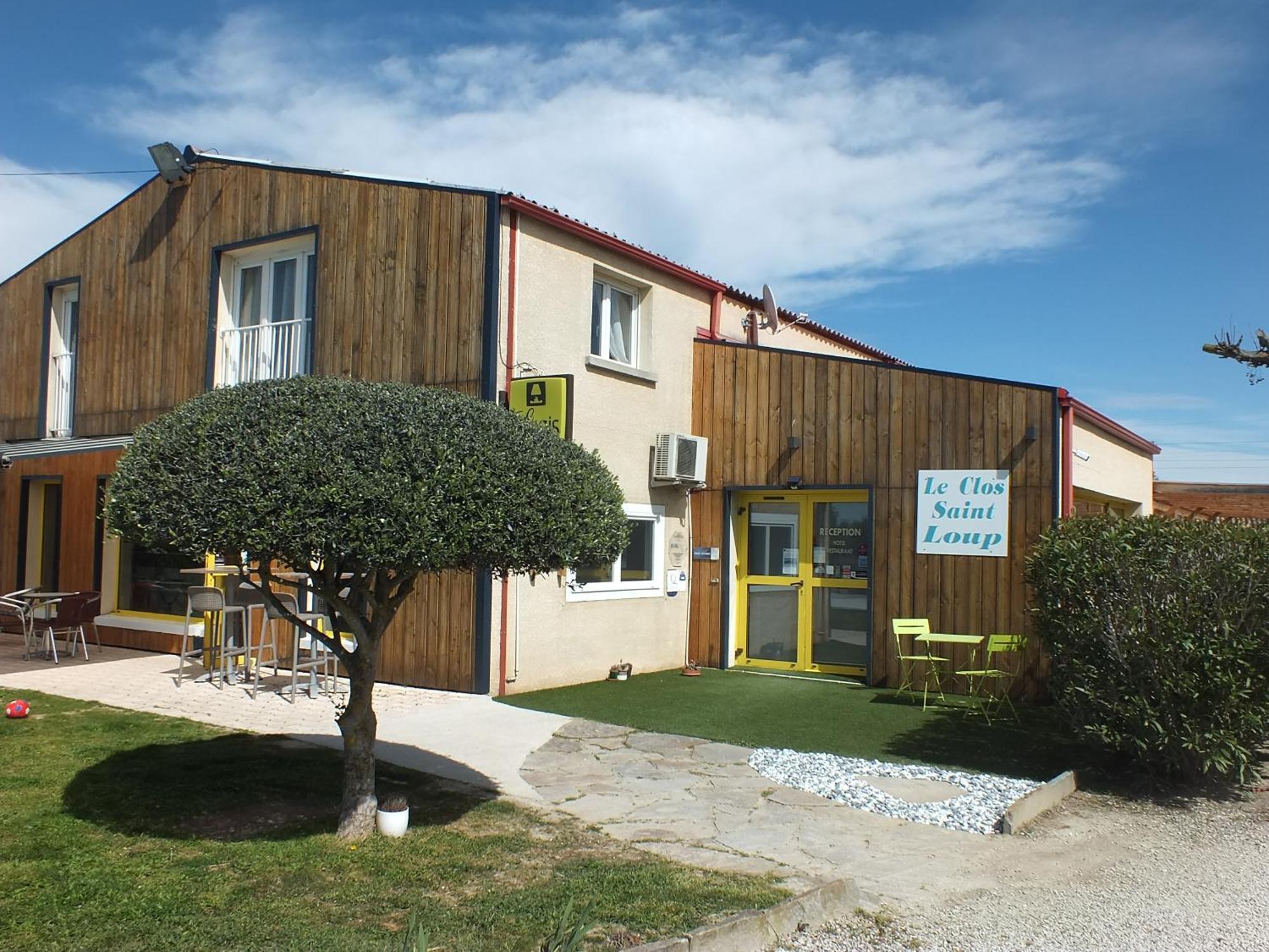 Logis Hotel Restaurant Le Clos Saint Loup Bram Екстериор снимка