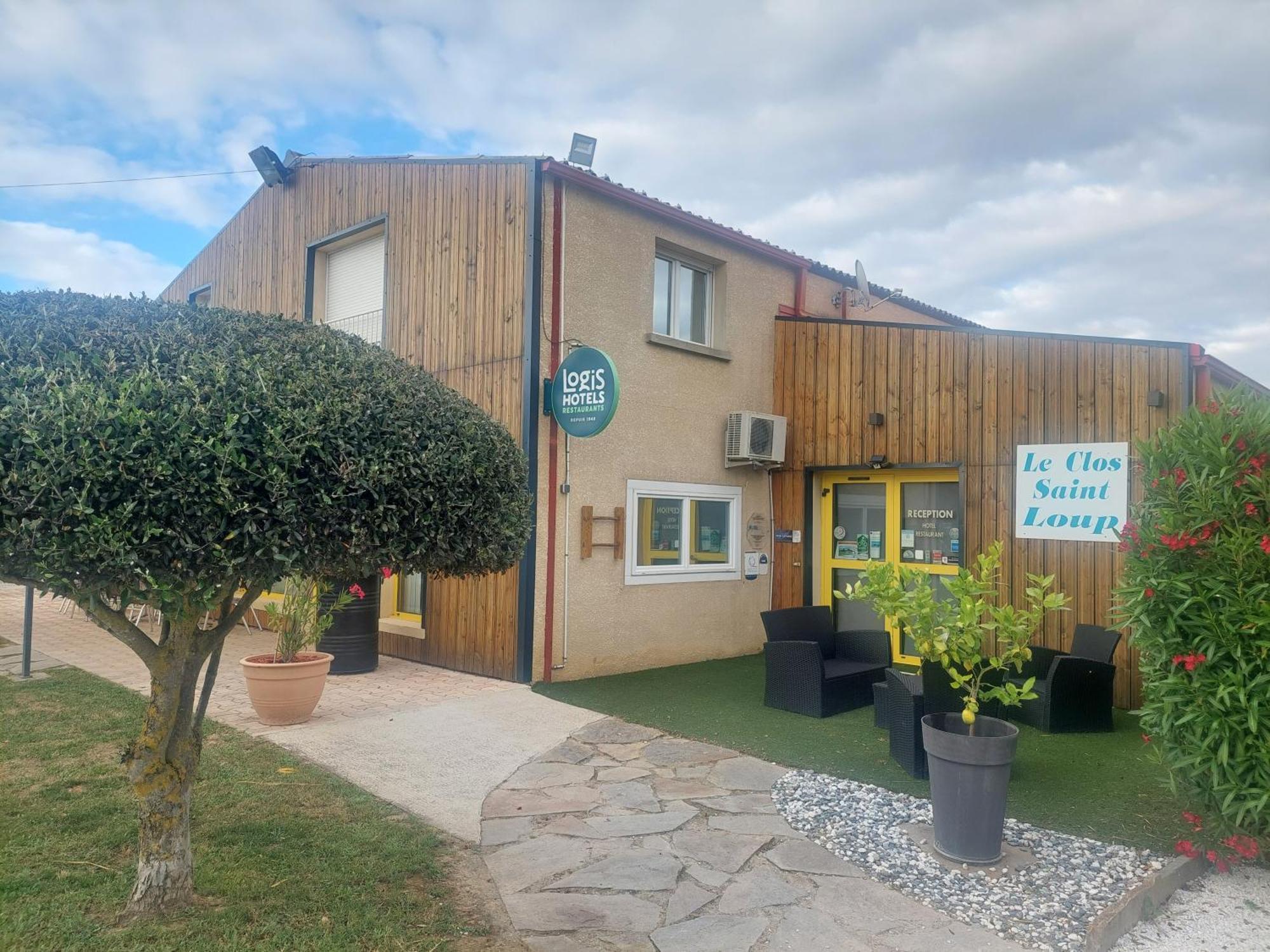 Logis Hotel Restaurant Le Clos Saint Loup Bram Екстериор снимка